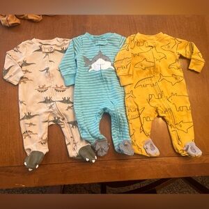 Three cute Carters onsies.